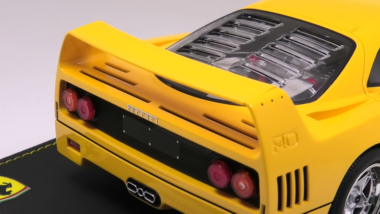 A CLOSER LOOK - BBR Models - Ferrari F40 Street Version
