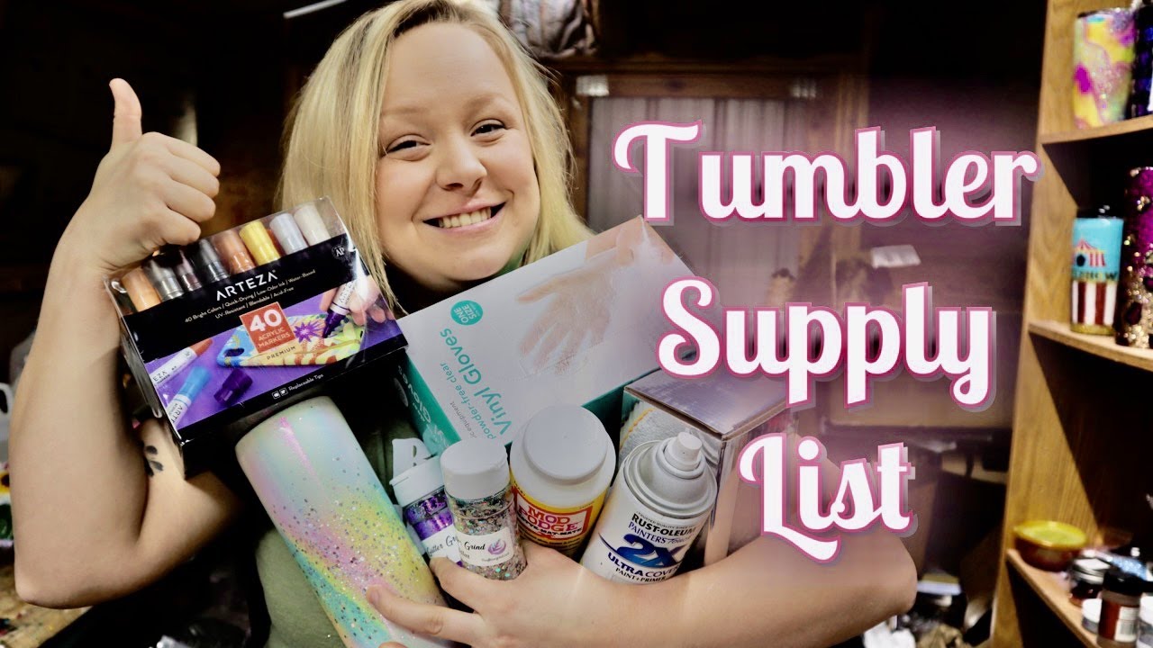 Supply List For Beginners | Tumblers For Beginners | Everything You Need!