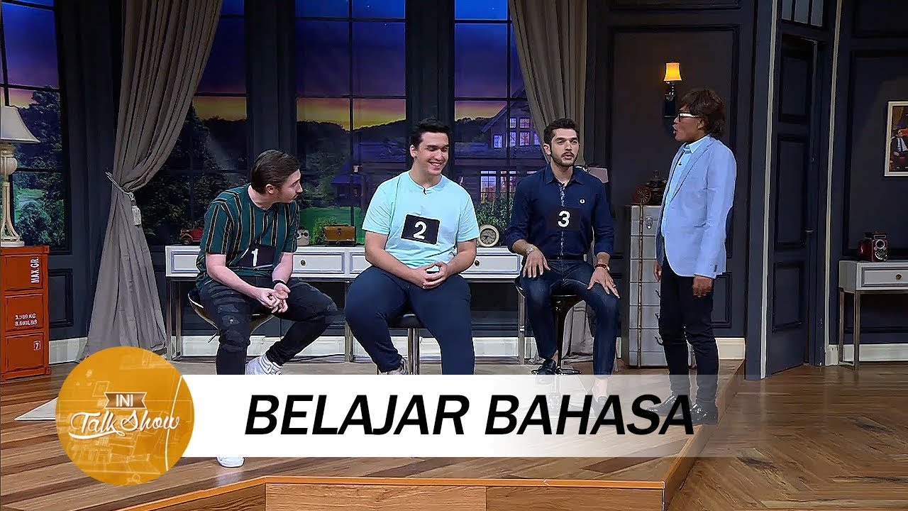 Kocaknya Bule ini Belajar Bahasa Indonesia Sama Sule