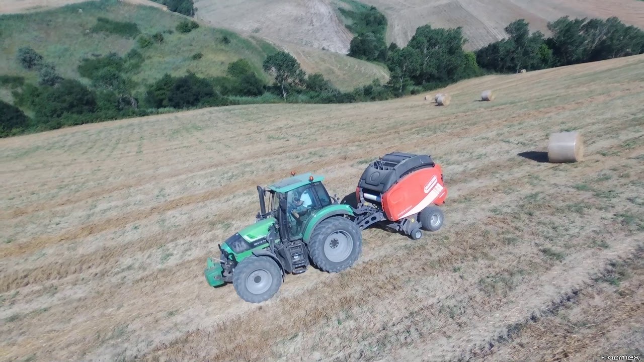 Deutz-Fahr Agrotron 6160 + Maschio Feraboli EXTREME 365 HTI | PARROT | FHD