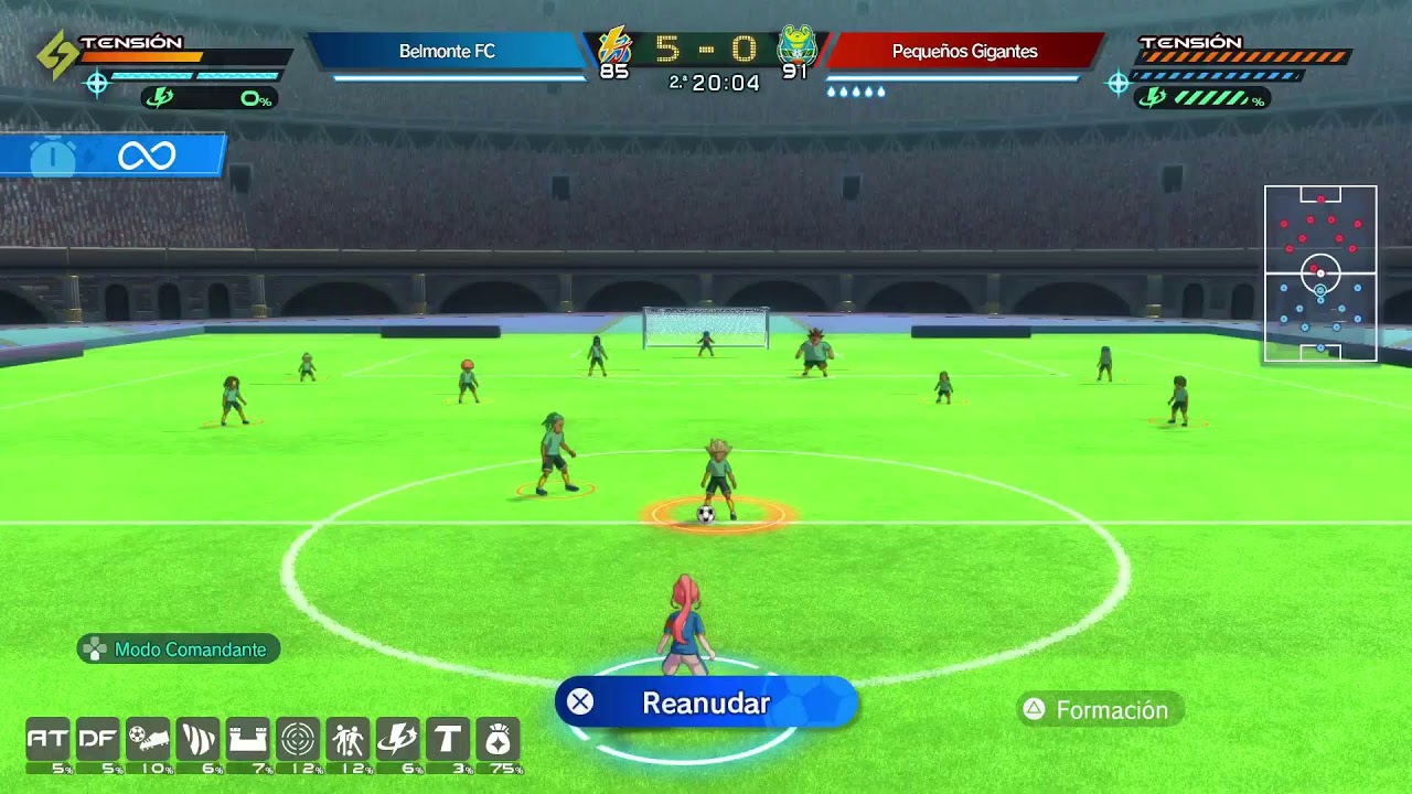⚽🔵En Directo Jugando ⚡Inazume Eleven Heroes Victory Road⚡🔵⚽