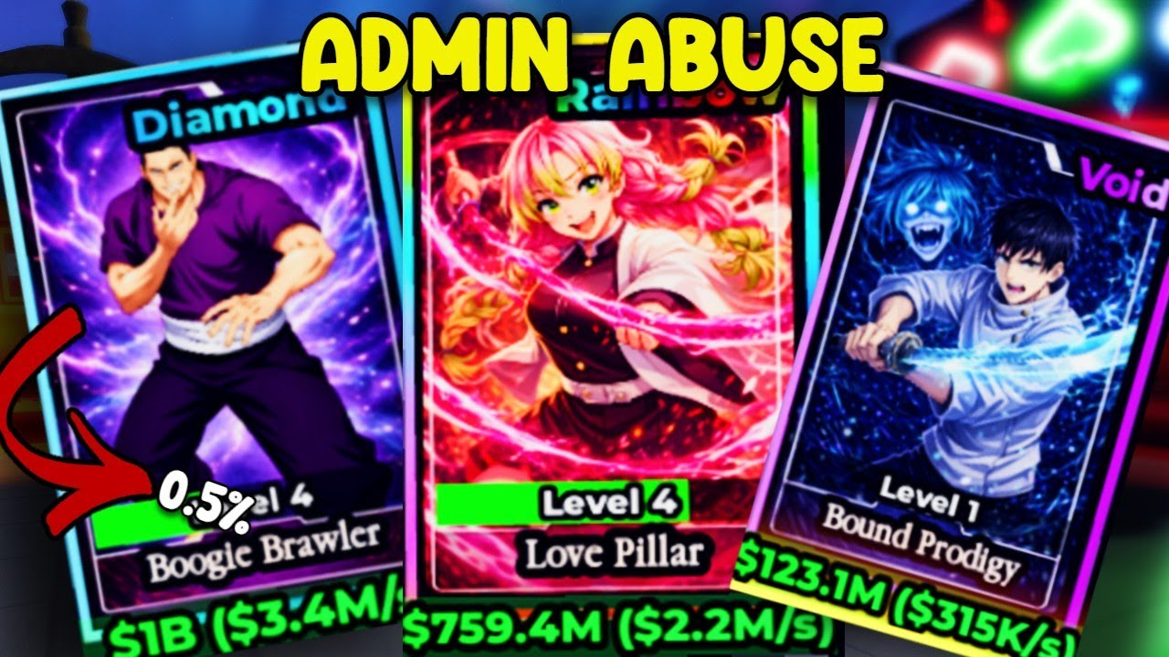 I Joined the ADMIN EVENT in Anime Card Collection… THIS WAS INSANE