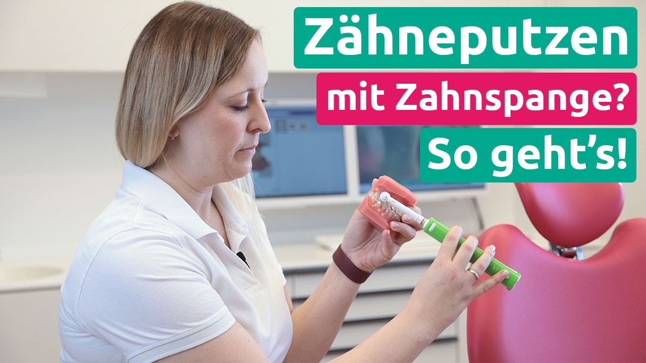 Zähneputzen mit fester Zahnspange? Wie geht das? Alles was du wissen musst! KFO1- Praxis Dr. Schmidt