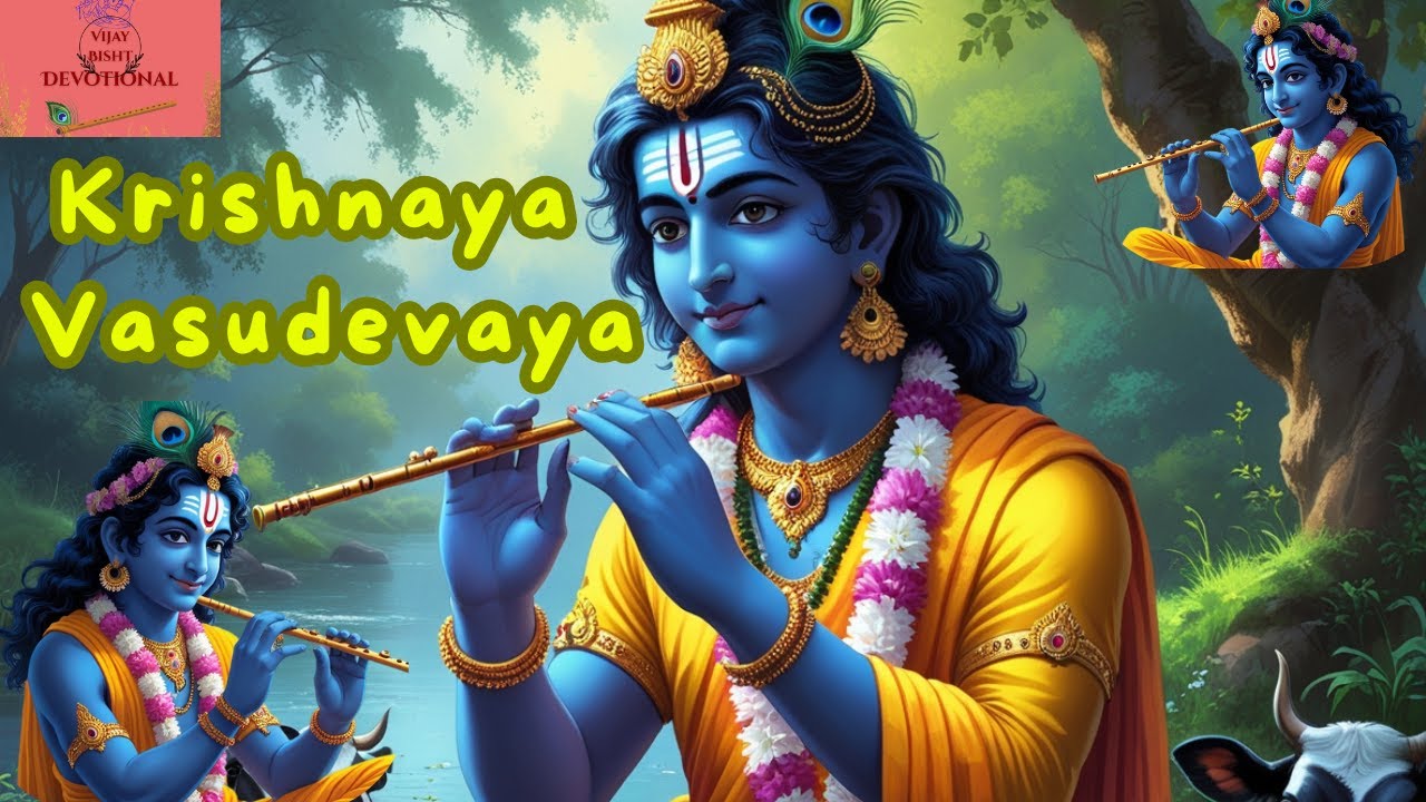 Om Krishnaya Vasudevaya  | ॐ कृष्णाय वासुदेवाय |  Krishna Mantra | Bhakti Song