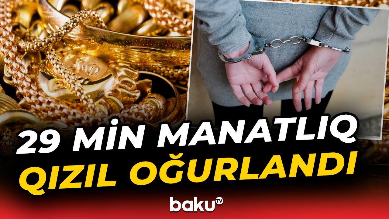 Yasamalda oğurluq edən qadın saxlanıldı - Baku TV