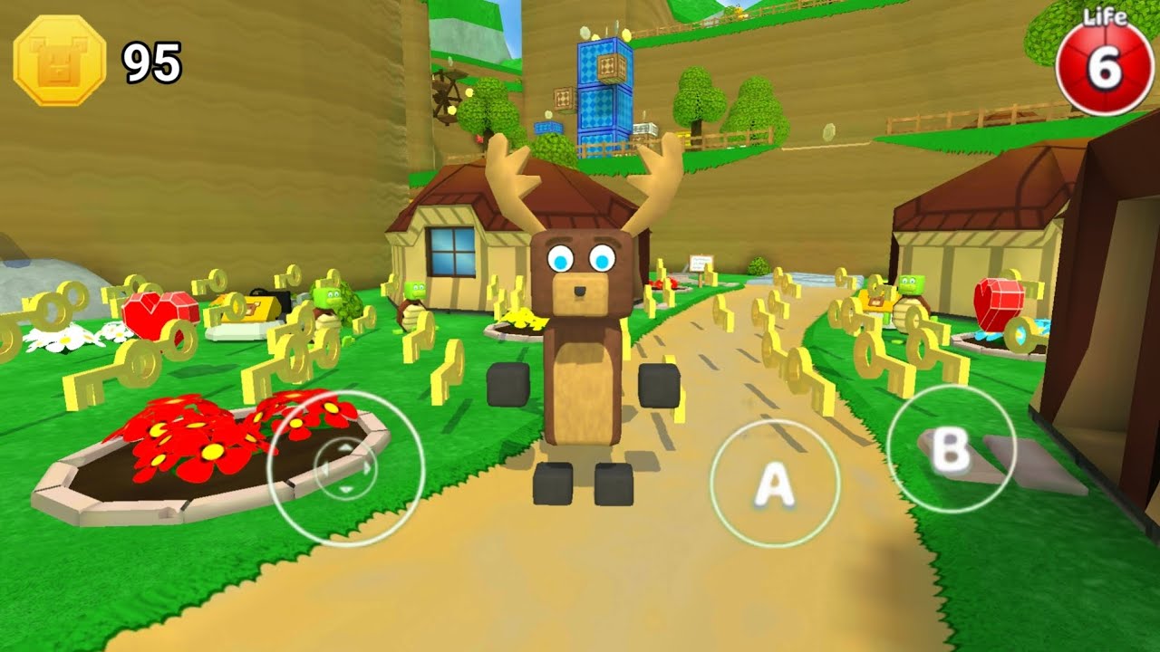 Reindeer in Turtletown _ Super Bear Adventure Gameplay Walkthrough
