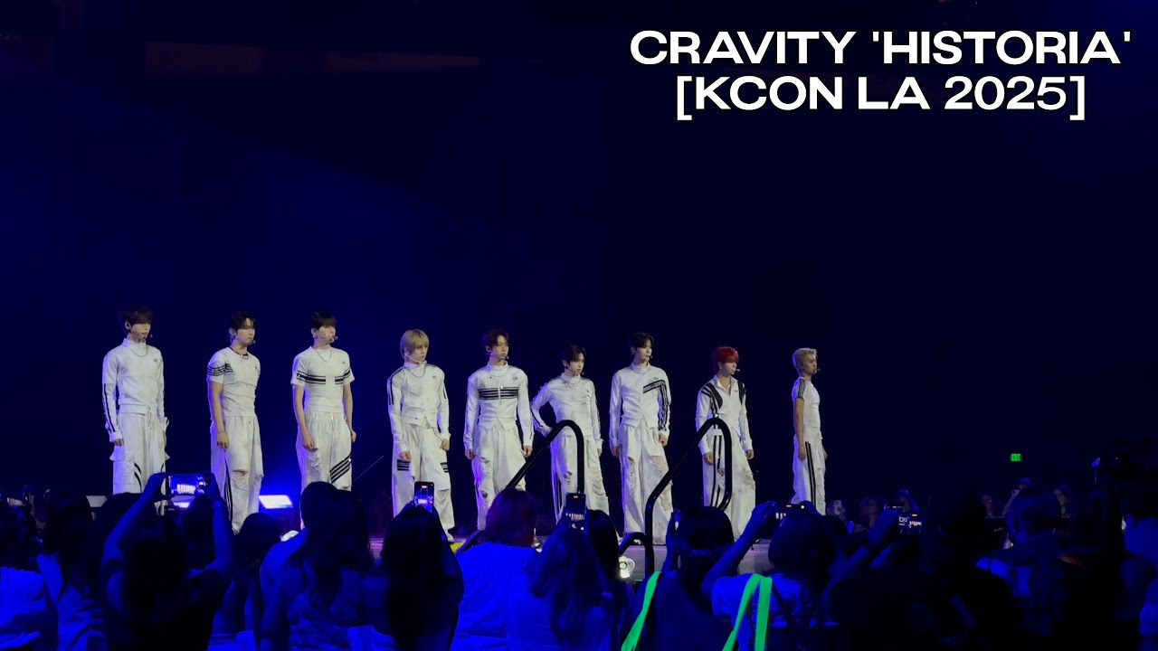 [4K] [KCON LA 2025] CRAVITY (크래비티) 'HISTORIA'