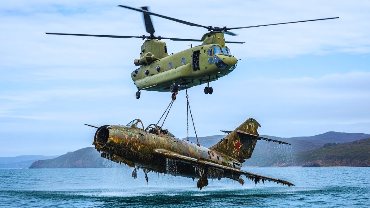Deep-Sea MiG-17 Restoration — Turning a Barnacle-Covered Wreck Into a High-Tech Combat Jet!