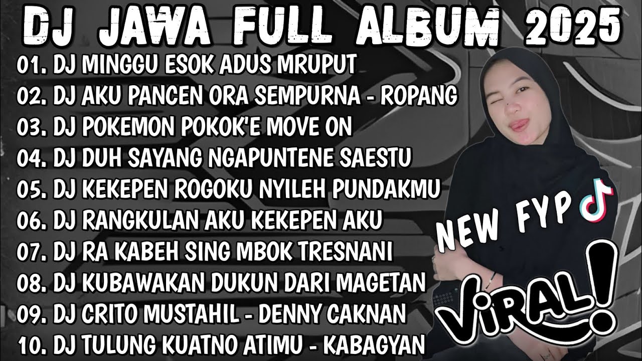 DJ JAWA TERBARU 2025 FULLBASS🎶DJ MINGGU ESOK ADUS MRUPUT🎶DJ TAMU UNDANGAN X AKU PANCEN ORA SEMPURNA 