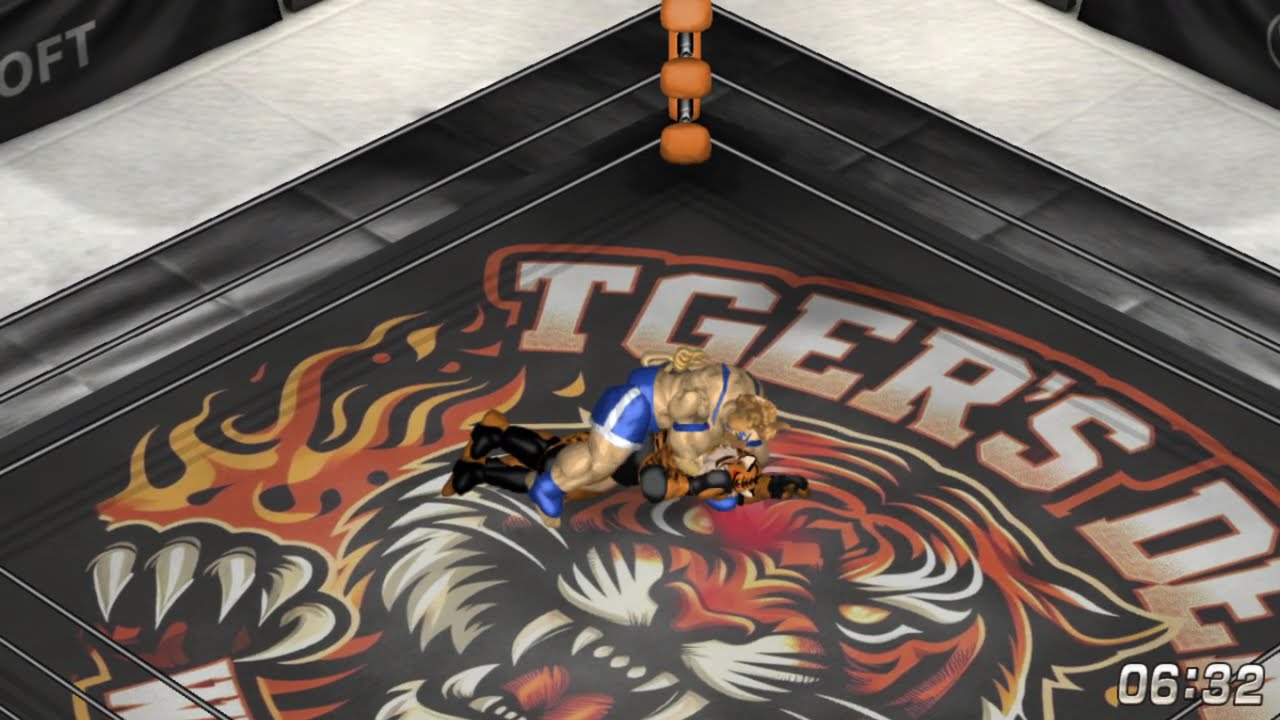 Golden Bull vs Tiger Wrestler