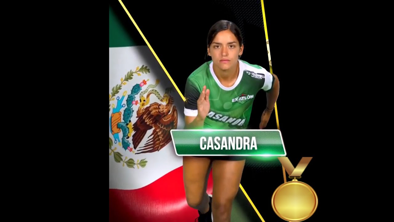 Medallista Casandra Exatlon Cup 2020