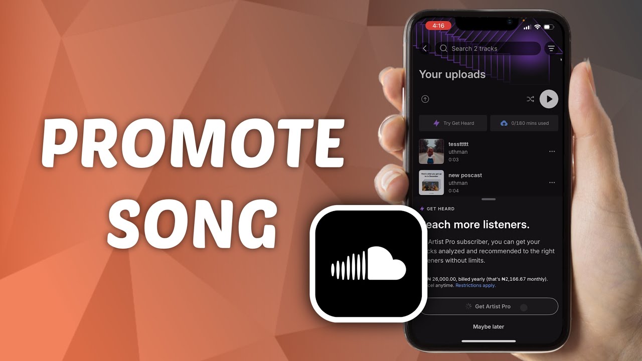 Как продвигать свои песни на SoundCloud
