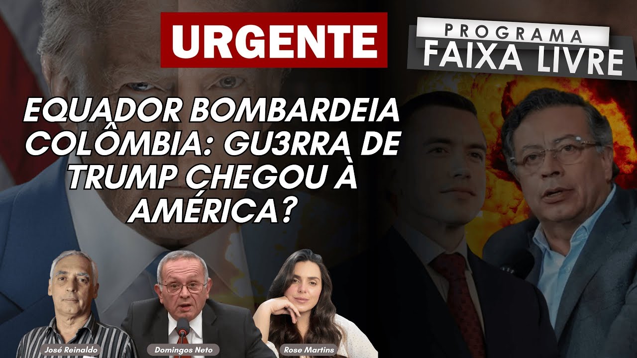 Bombardeio deixa 27 m0rtos na Colômbia | Equador alega ‘combate ao narcotráfico’