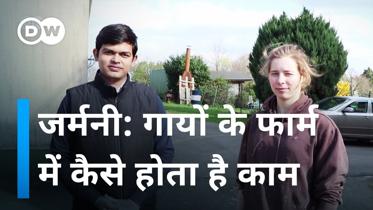 जर्मनी के एक गांव में कैसे होता है मशीनों से डेयरी फार्म में काम [A Cow Farm in a German Village]
