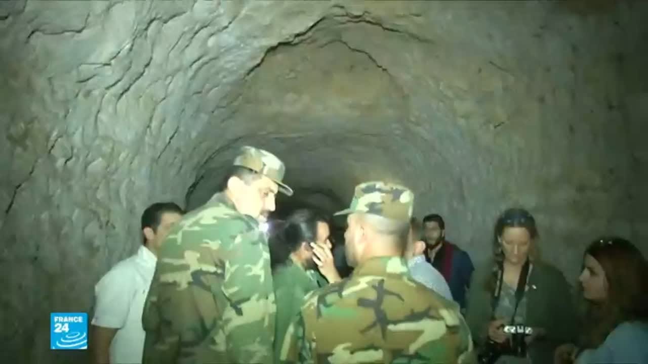 الجيش السوري يكشف شبكة أنفاق حفرتها الفصائل المسلحة في الغوطة الشرقية