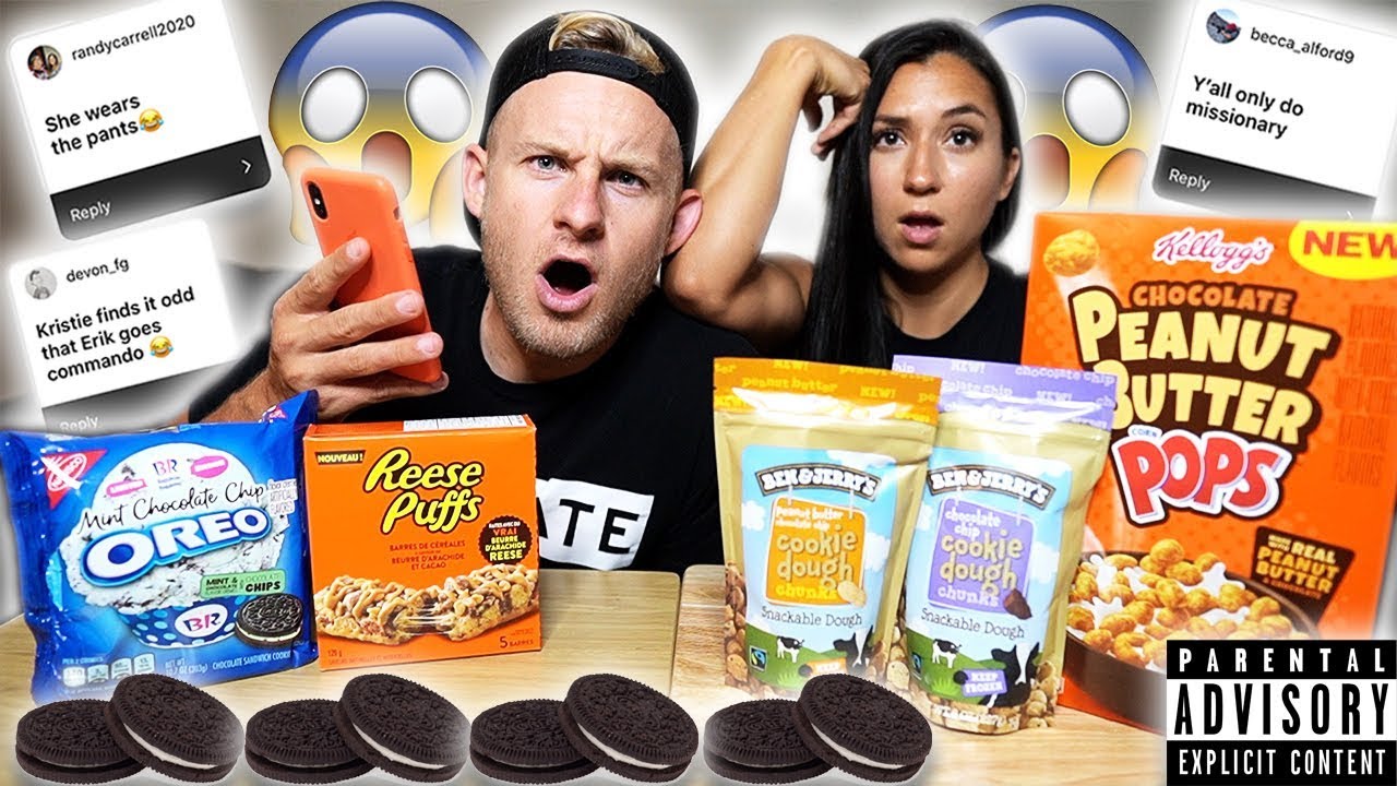 RESPONDING TO YOUR ASSUMPTIONS ABOUT US! (NEW BEN & JERRY'S COOKIE DOUGH & OREOS)