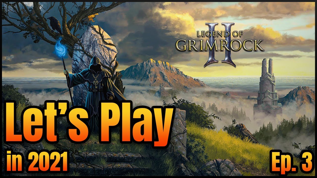 LEGEND OF GRIMROCK 2 Let's Play in 2021: Episode 3 [Full, First Time Playthrough]🦀💀🧙&zwj;♂️
