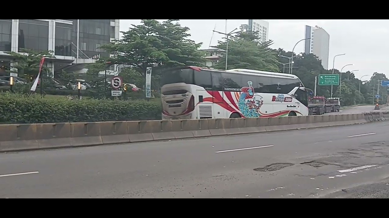 SURVEI  BUS AKAP   YANG LEWAT DI AGEN  BUS  CIKARANG  !!!