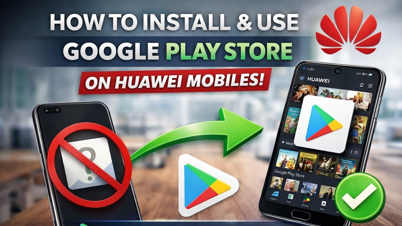 Install Google Play Store on Huawei (No Google Services Fix 2026)