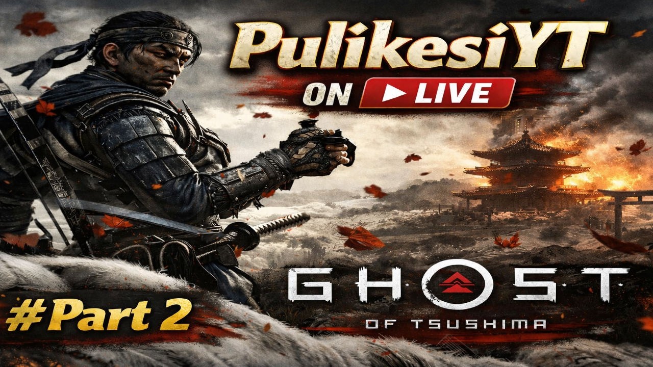 Ghost of Tsushima ☯️ LIVE IN TAMIL #part2 #japan #trending  #pcgaming #gostoftsushima #samurai#tamil