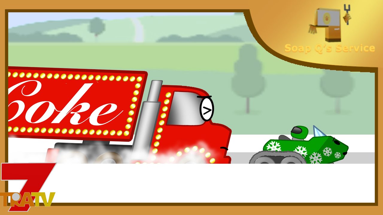 Soap Q Service: Snowmobile and semi truck with worn wheels | TraTV7