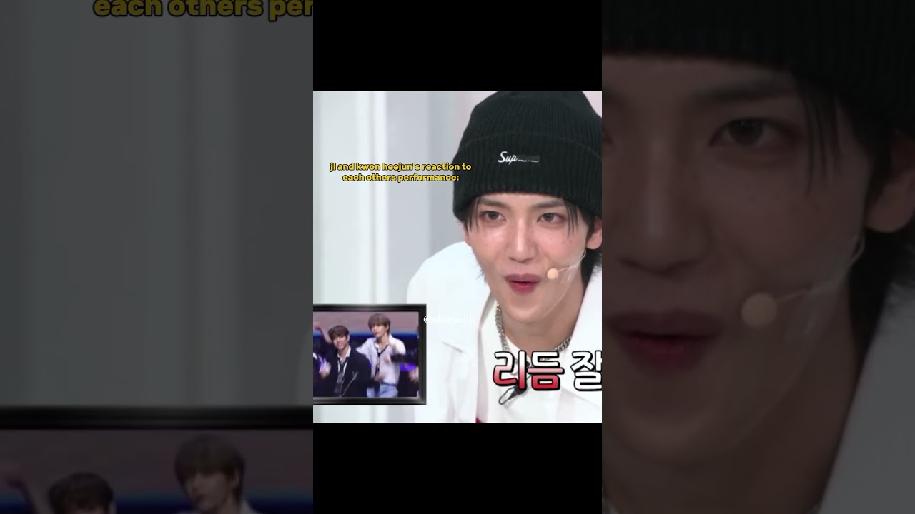 Cutie heejun and jl reaction lol #universeleague #jlgaspar #kwonheejun