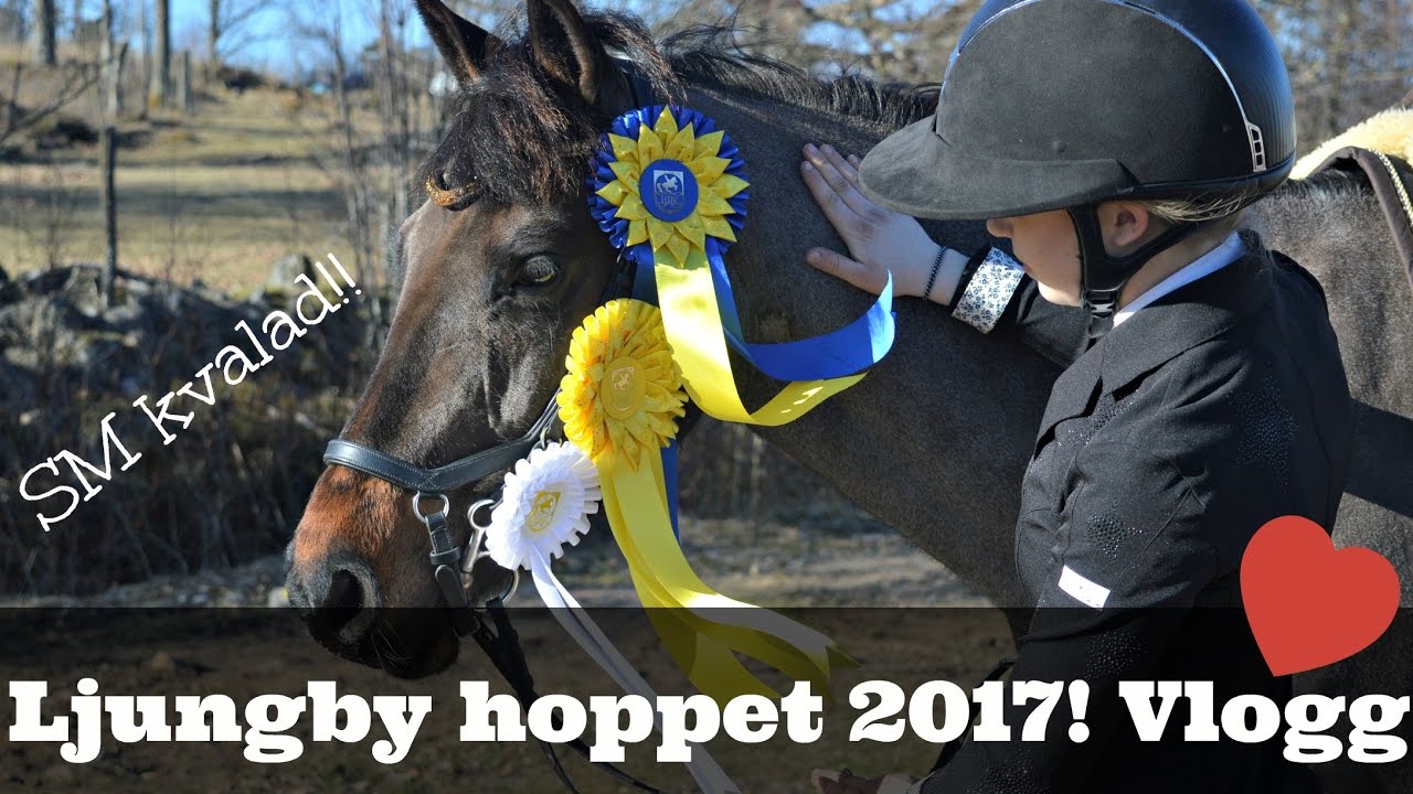 TÄVLINGS VLOGG Ljungbyhoppet 2017//SM kvalad!!