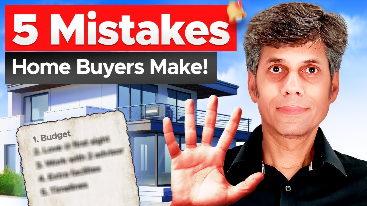 5 Costly Mistakes Homebuyers Make | Home buying checklist | Vikas Bansal 