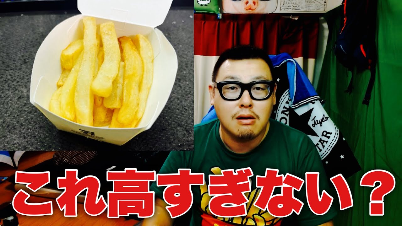 某コンビニのポテトフライが酷すぎたので聞いてください
