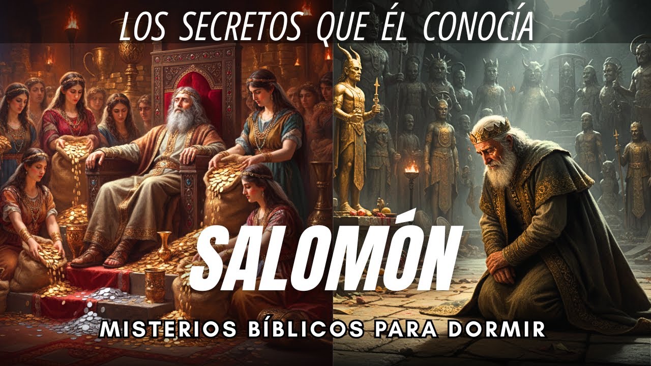 Salomón: El Rey Más Sabio de la Historia y Su Caída Entre Oro y Mil Esposas |  Biblia Para Dormir