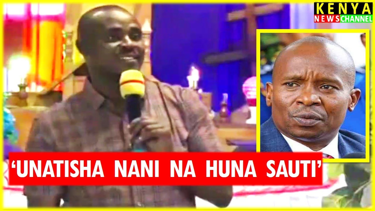 Malala Mercilessly Deconstructs Kindiki in front of Gachagua today in Church at Meru