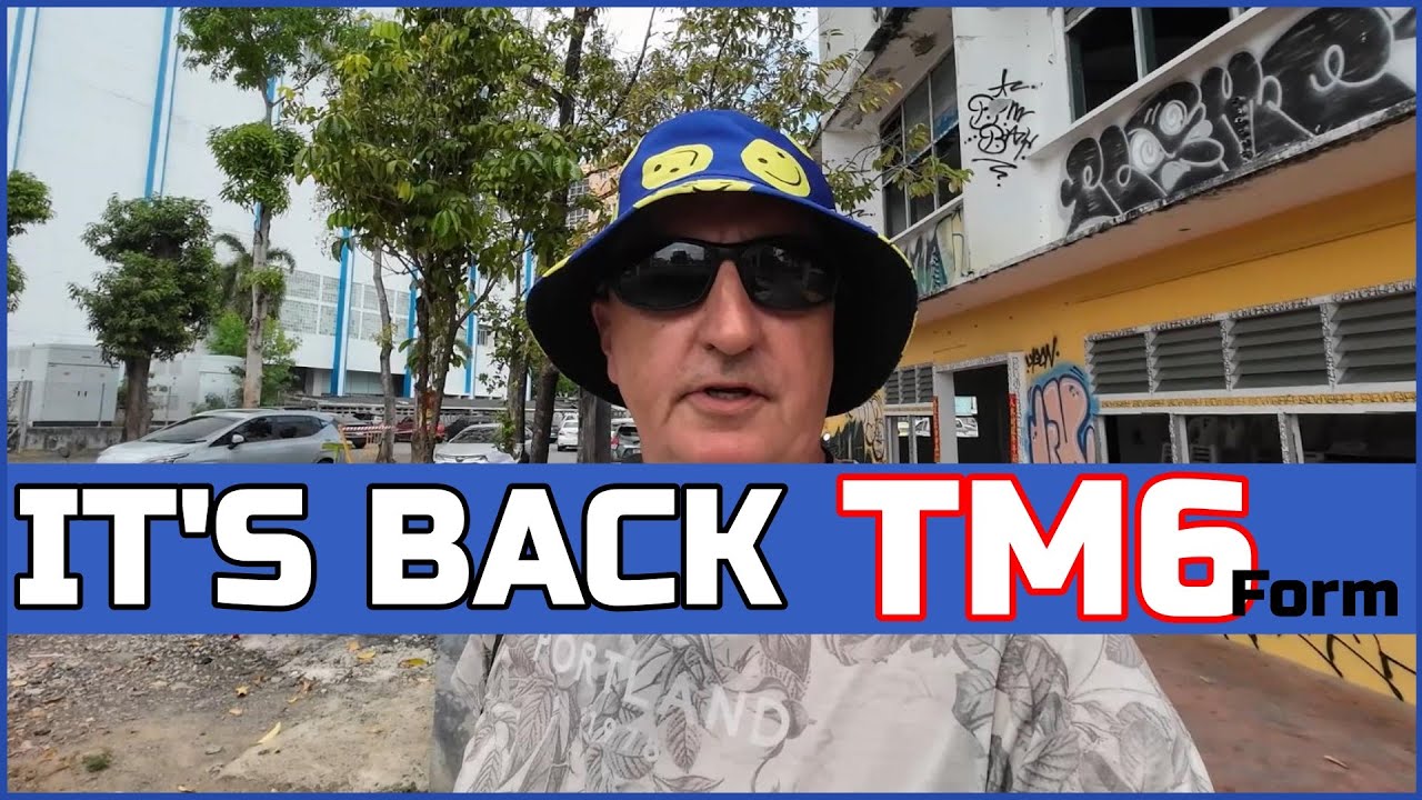 The Streets of Phuket Town with News On Thailand's TM6 Form Ep01