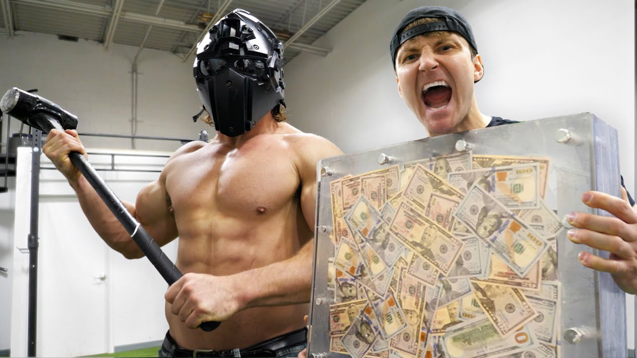$10,000 IF ANY YOUTUBER CAN BREAK THE BOX!! (UNBREAKABLE GLASS CHALLENGE)