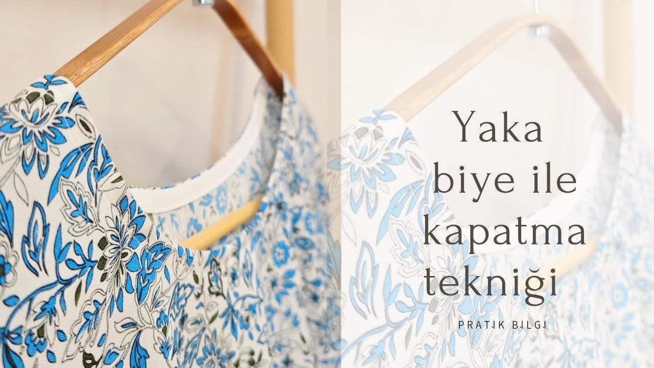 Yaka biyesi yerleştirme tekniği. Biye ile yaka temizliği