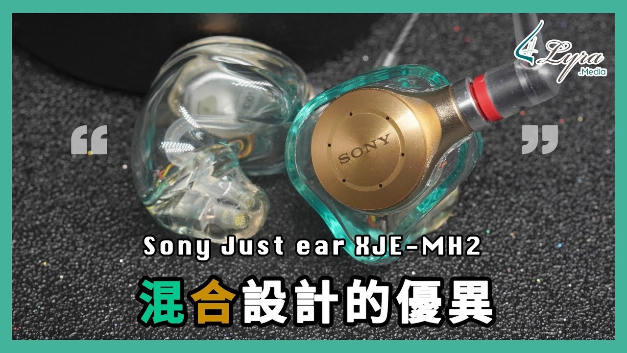 混合設計的優異  Sony Just ear XJE-MH2