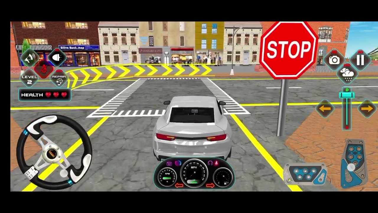 Car Driving Simulator 3D Gameplay Part 1 | Realistic Driving Experience