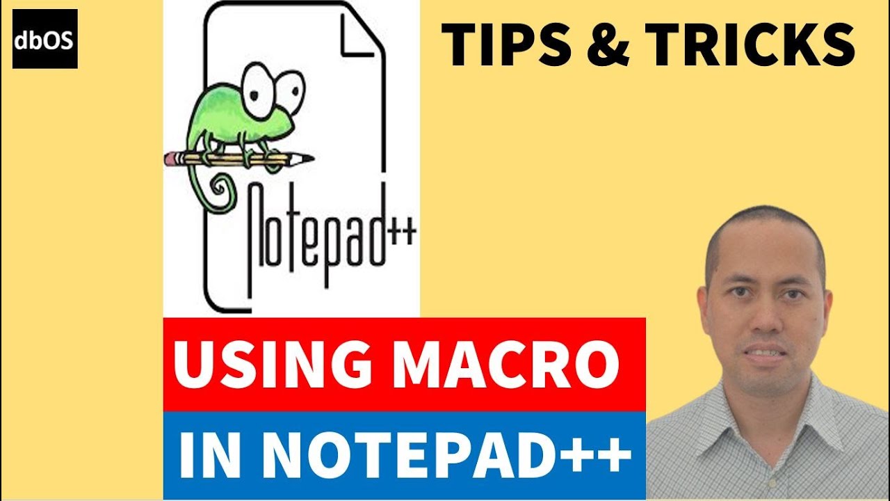 Automate task with Notepad++ macro | Automate task using Notepad++