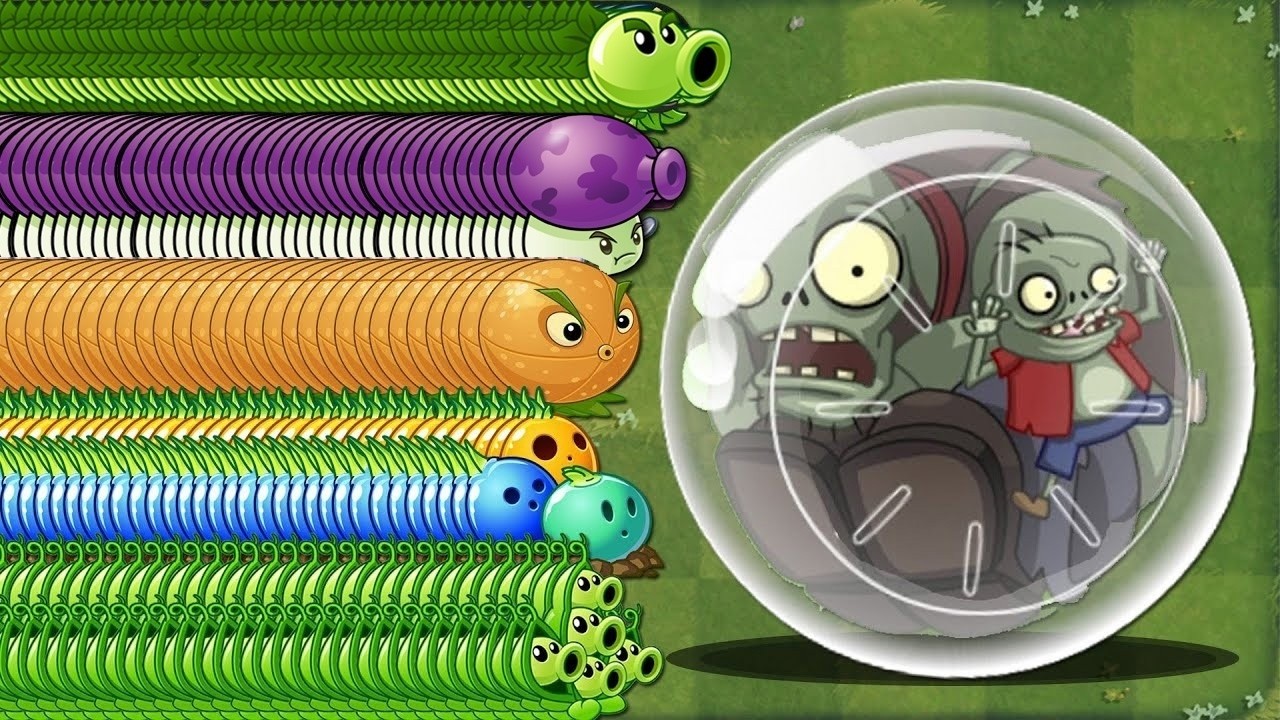 All Plants x200 LEVEL 1 Vs Hamster Ball Gargantuar Zombie Level 18 - PVZ 2 Challenge