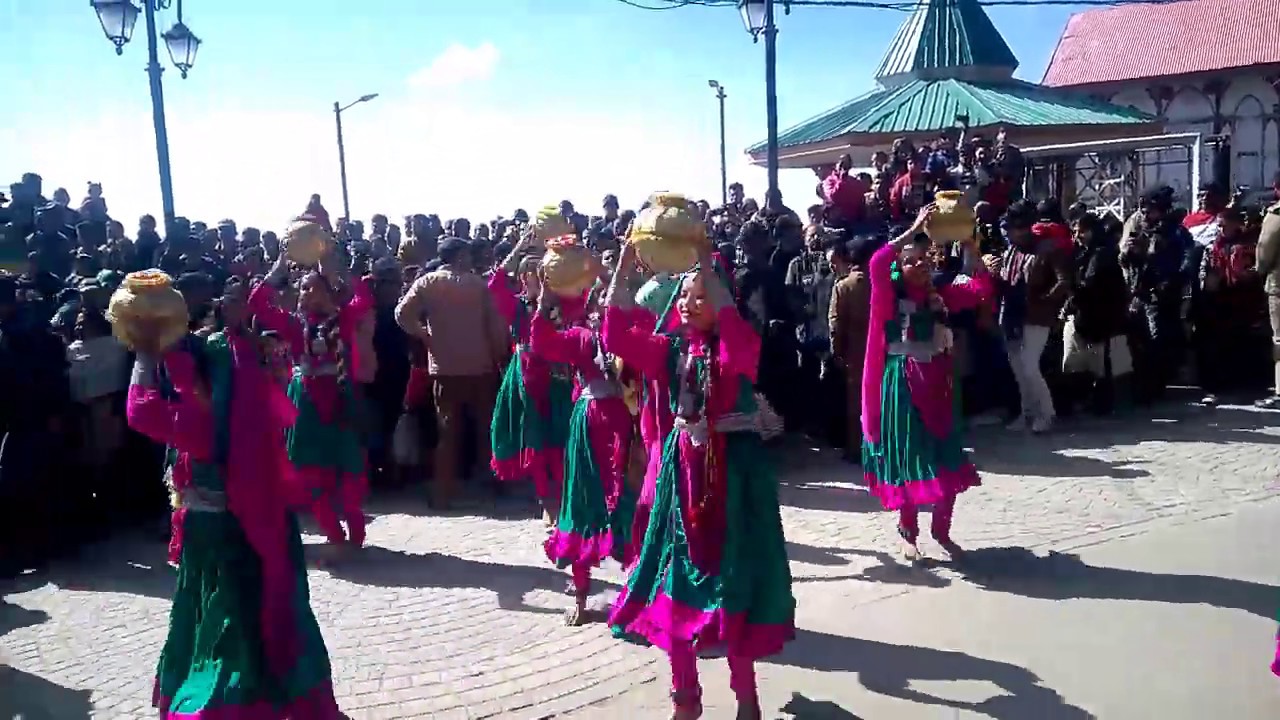 Folk Dance - Bilaspur, Himachali Folk at Mall Road Shimla
