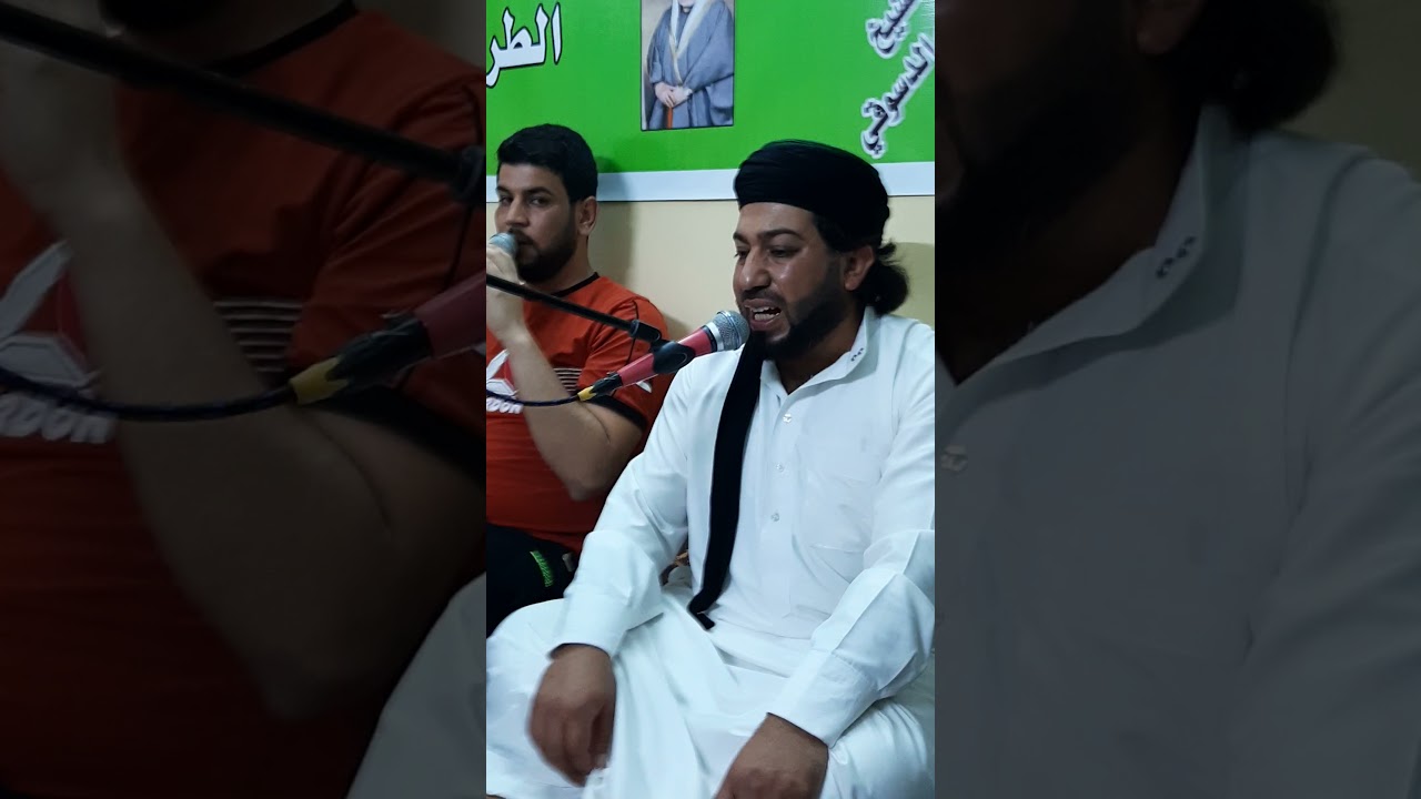 مداح  سيد ضياء حسين لاحن حنين الهجن لمن حنن راحن على قبر الحبيب وردن