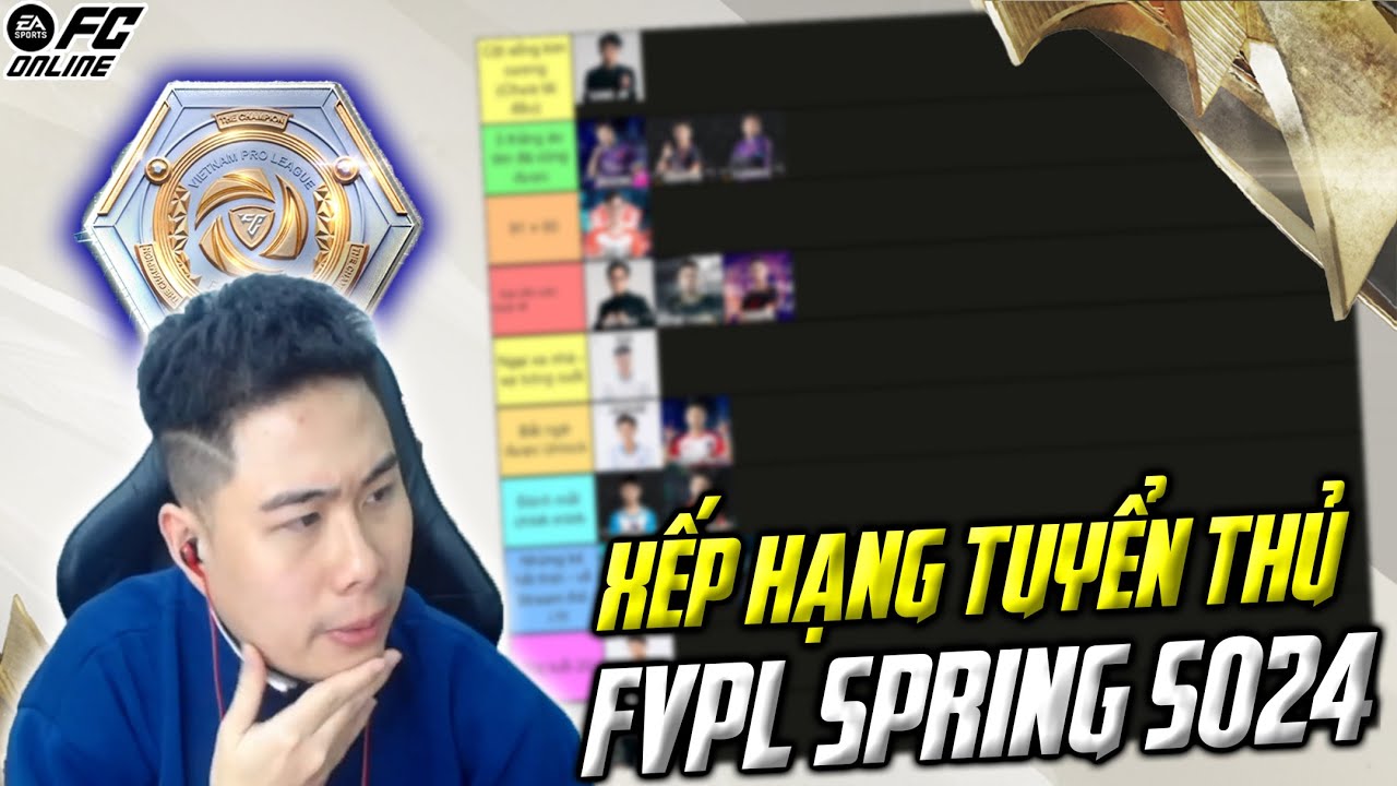 XẾP HẠNG CÁC TUYỂN THỦ TẠI FVPL SPRING 2024 CÙNG KIỆN TƯỚNG LEEHARIII