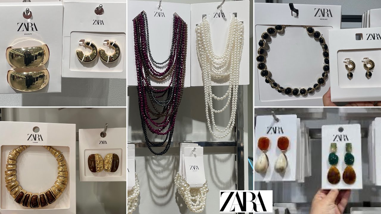 ZARA JEWELRY AND ACCESSORIES NEW COLLECTION / OCTOBER 2024