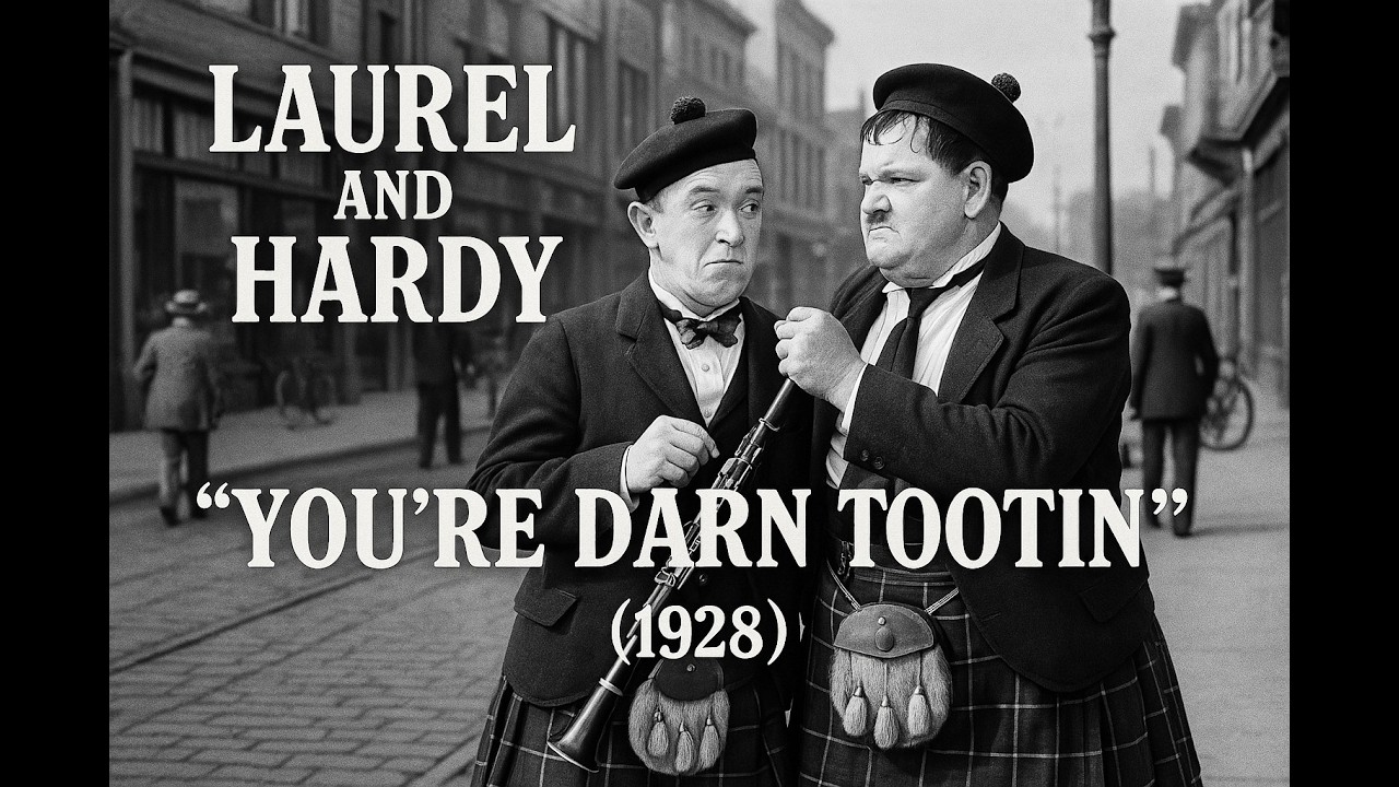 You're Darn Tootin' (1928) - Laurel and Hardy's Kilted Chaos! 😂🏴󠁧󠁢󠁳󠁣󠁴
