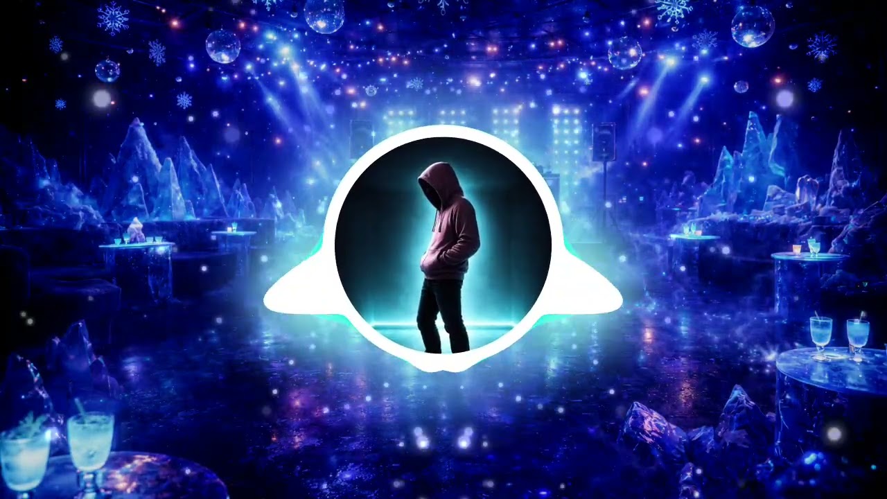 Frozen Bounce ❄️ | Glossy Dark Club-Pop/Rap Stream Background Visualizer