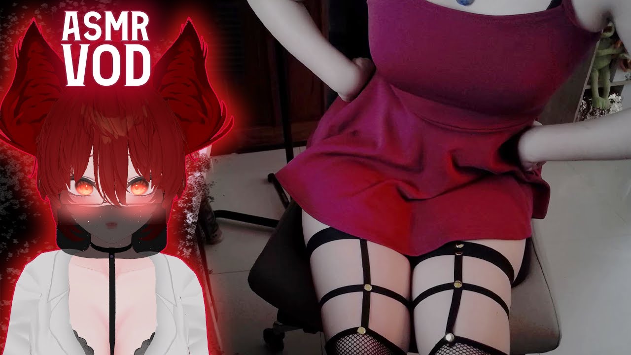 Vtuber ASMR Affirmations  Ear Tapping  Heartbeats | ASMR tingly triggers | Bodycam VOD