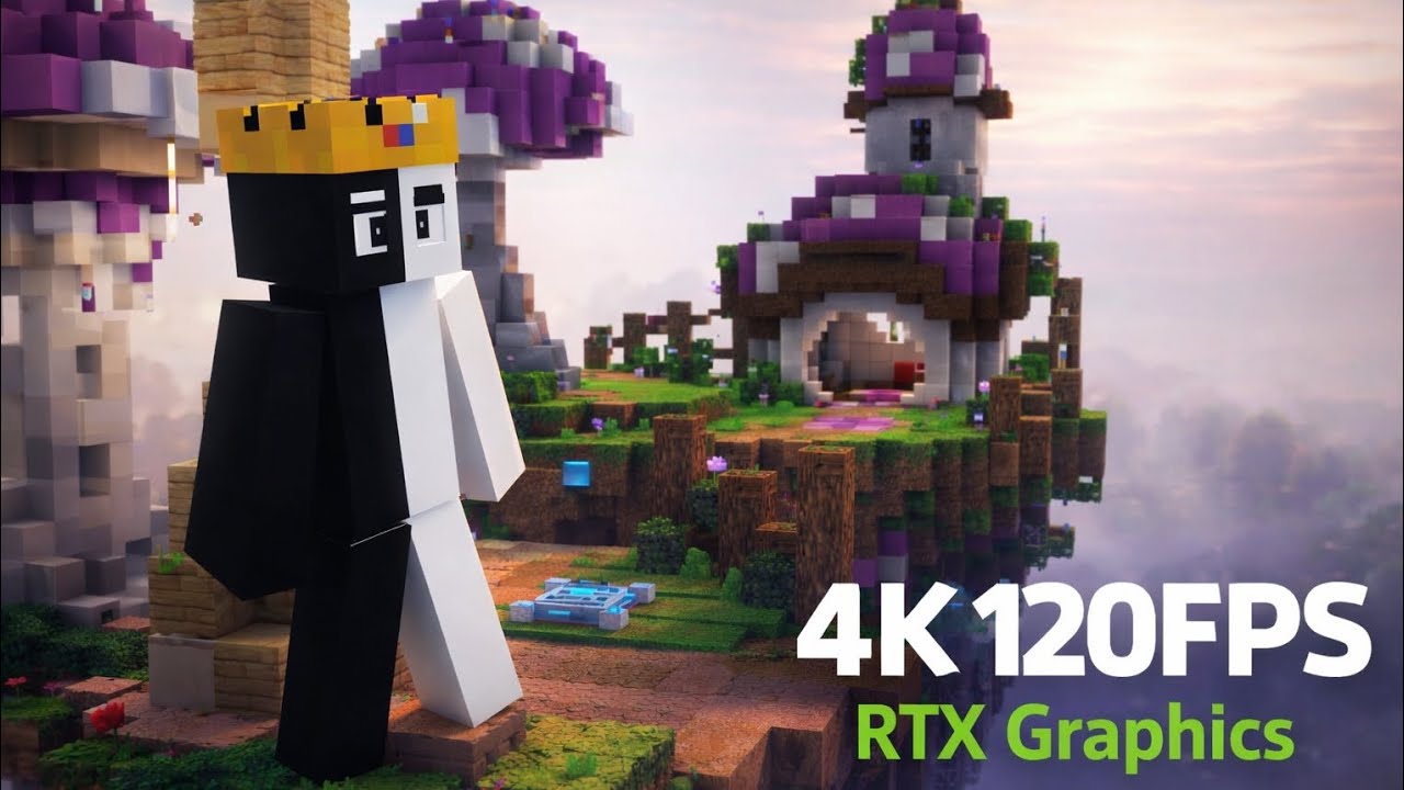 “Minecraft Hive Looks INSANE 😱 | 4K 120FPS RTX Graphics”