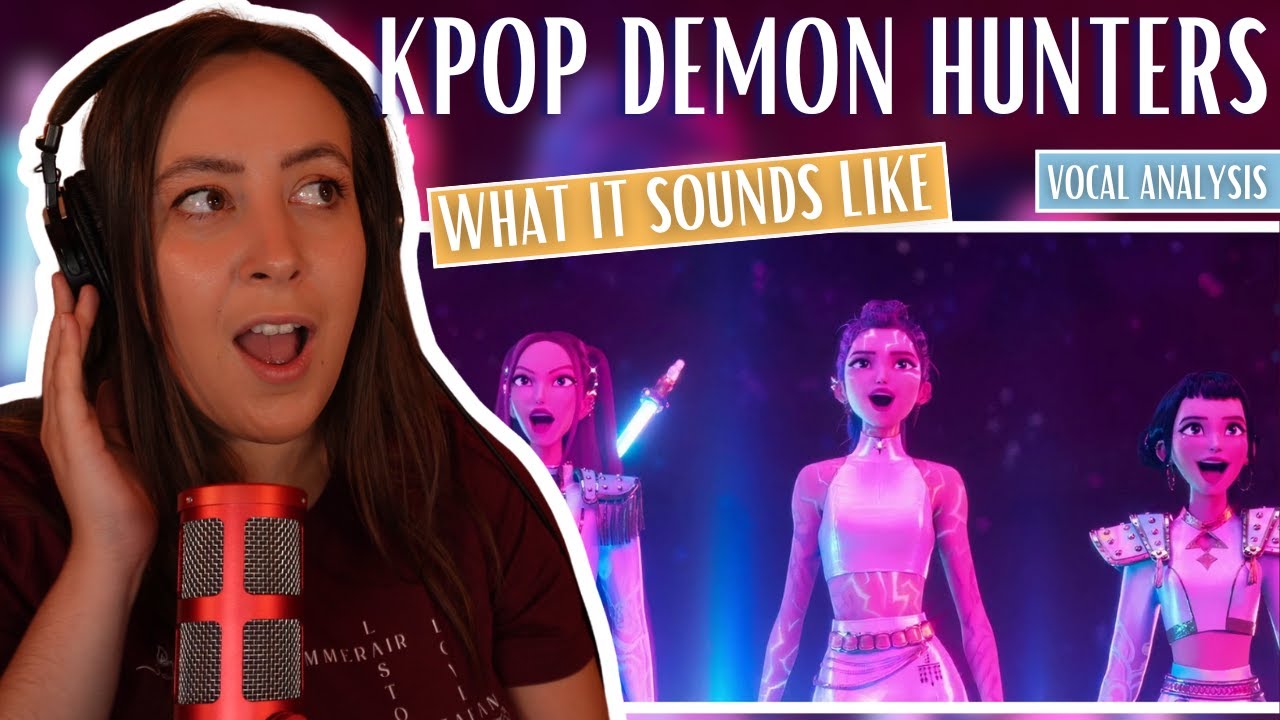 ВОТ КАК ЭТО ЗВУЧИТ из KPOP DEMON HUNTERS (реакция и анализ) | Дженнифер Глатцхофер