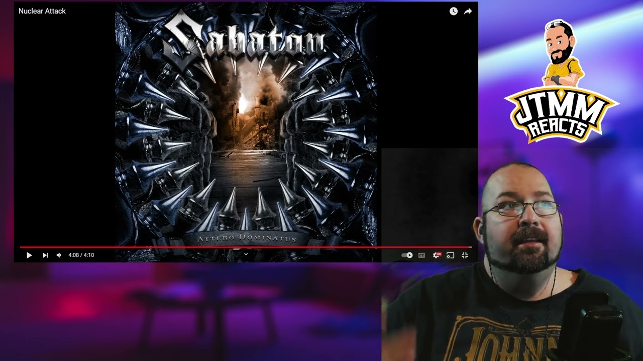 Lyricist Reacts to Sabaton - Nuclear Attack - JTMM Reacts