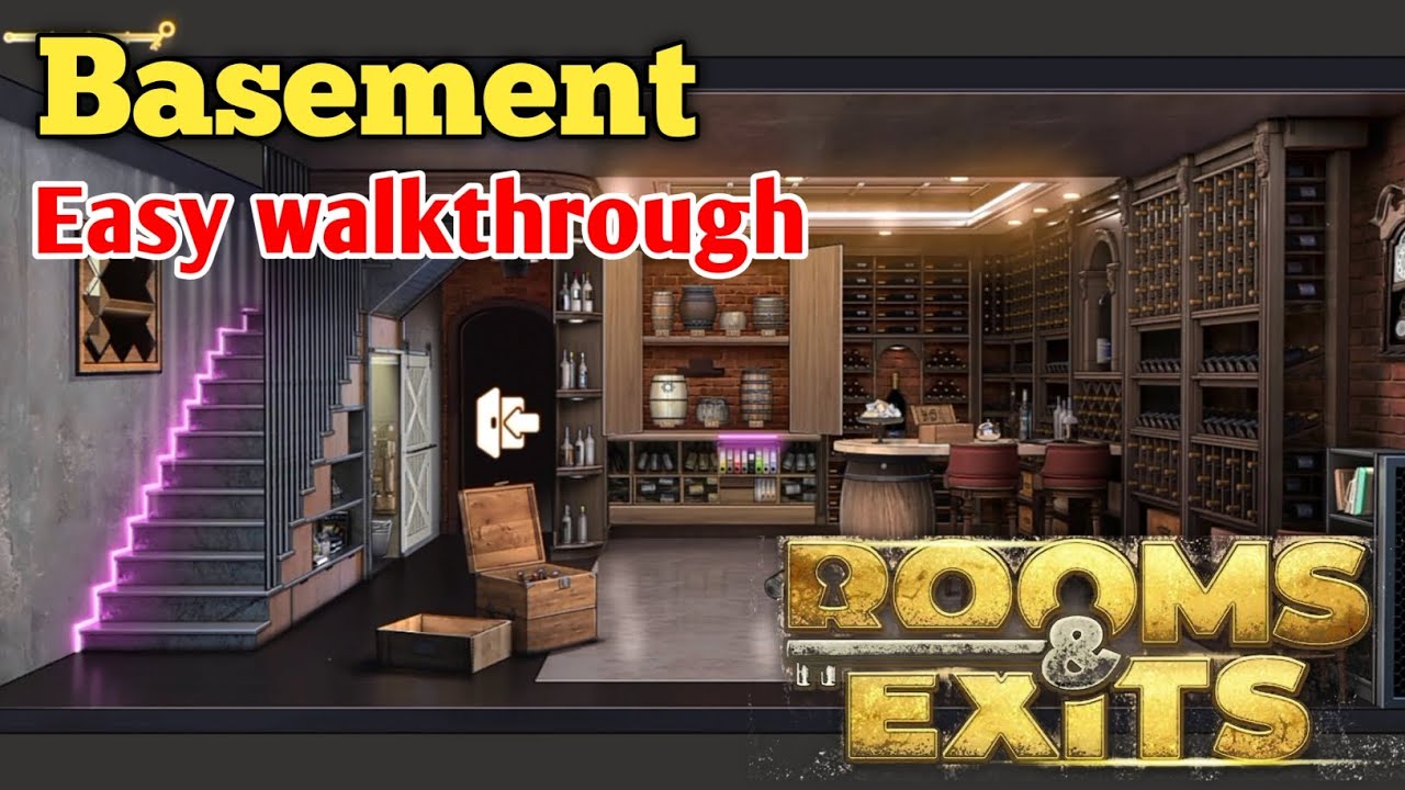 Rooms and Exits Level 4 Basement Chapter 5  Walkthrough ( Death on the Dancefloor )