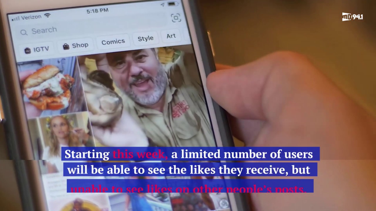 Gabe Explains Why Your Instagram Likes Are Being Taken